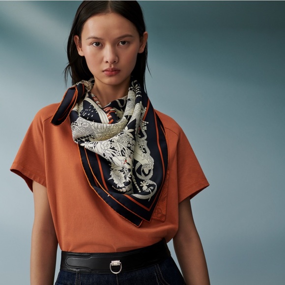 COPY - Hermes Silk Scarf - Picture 7 of 8